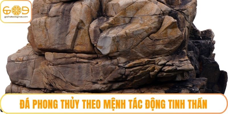 Đá phong thủy theo mệnh tác động tinh thần