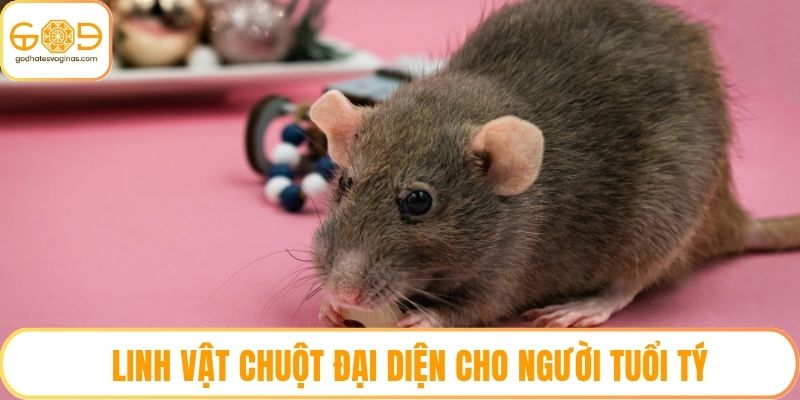 Linh vật chuột đại diện cho người tuổi Tý