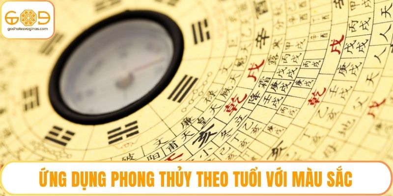 Ứng dụng phong thủy theo tuổi với màu sắc